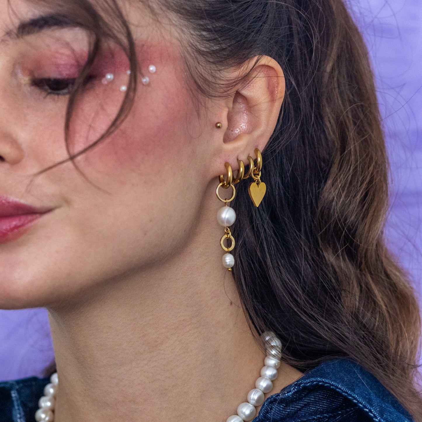 Boucles d'oreilles Encircled