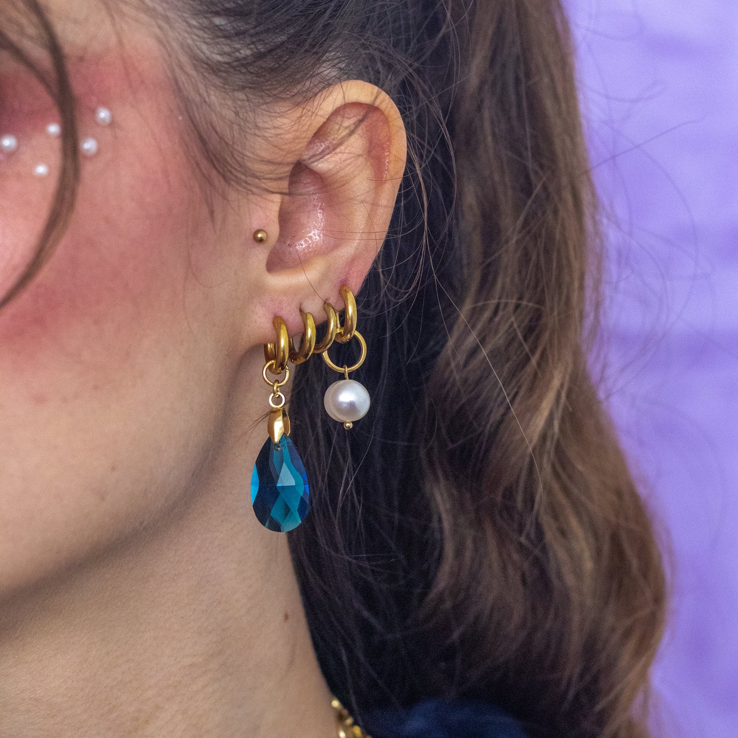 Boucles d'oreilles Douce lueur