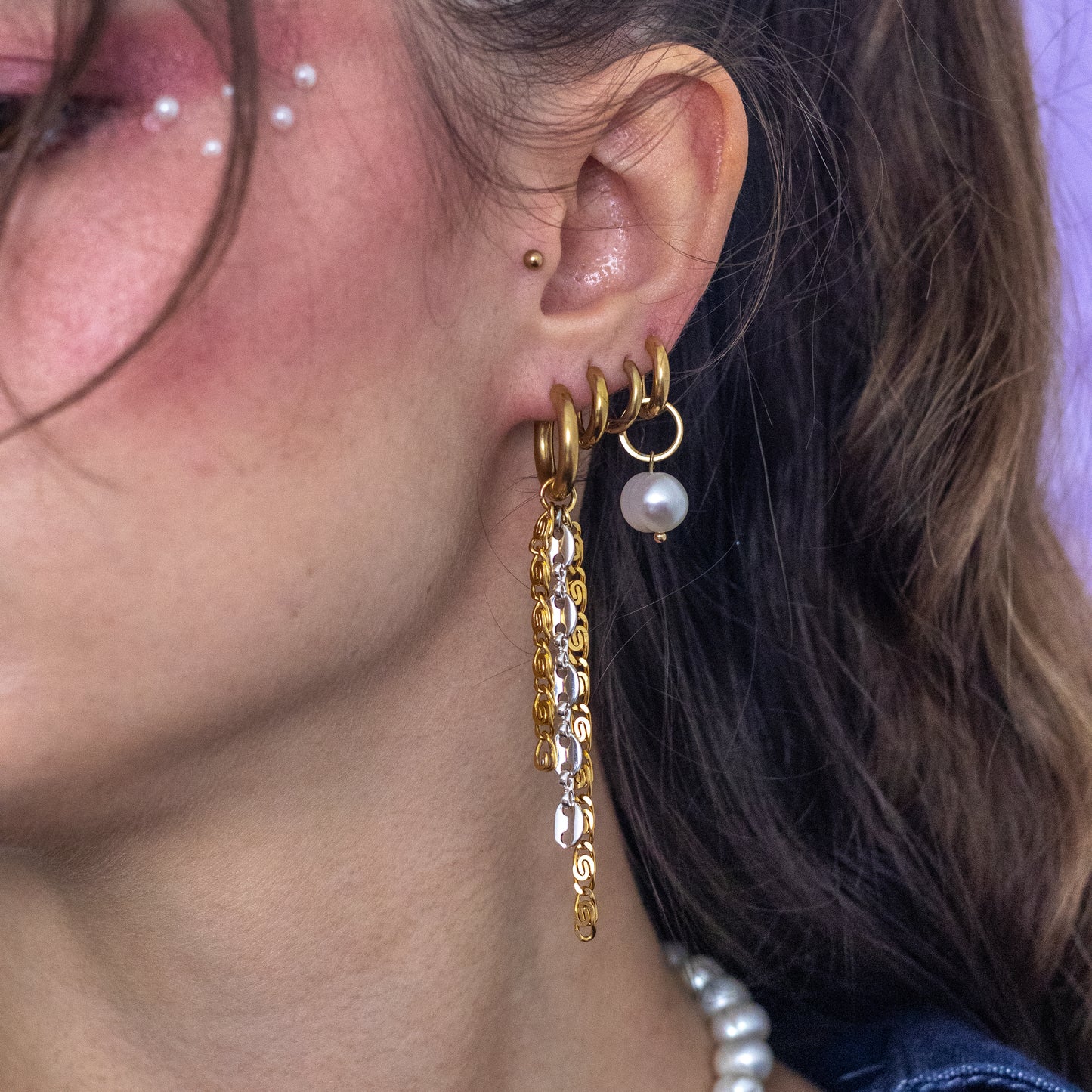Boucles d'oreilles Douce lueur