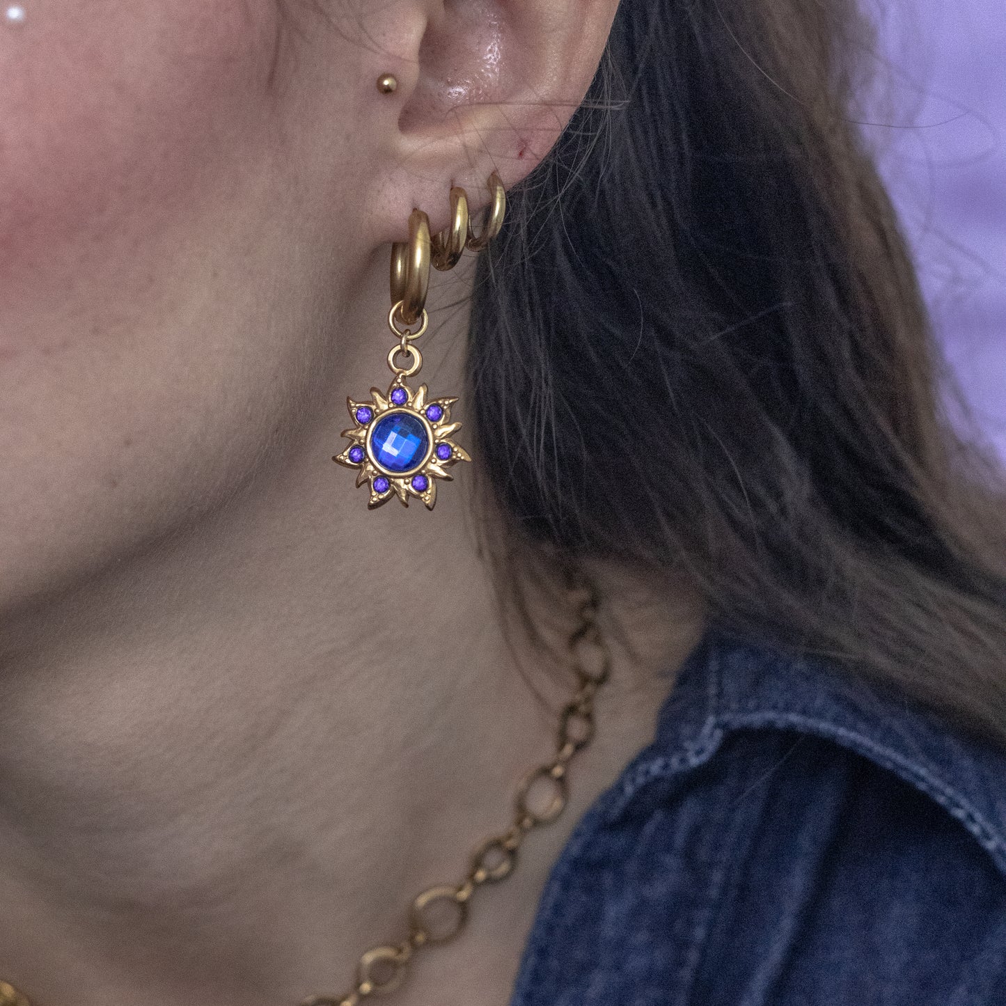 Boucles d'oreilles Midnight Crush