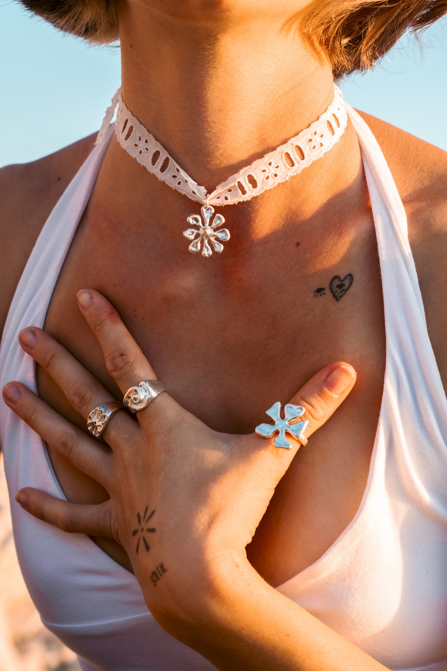 Collier Lace Bloom
