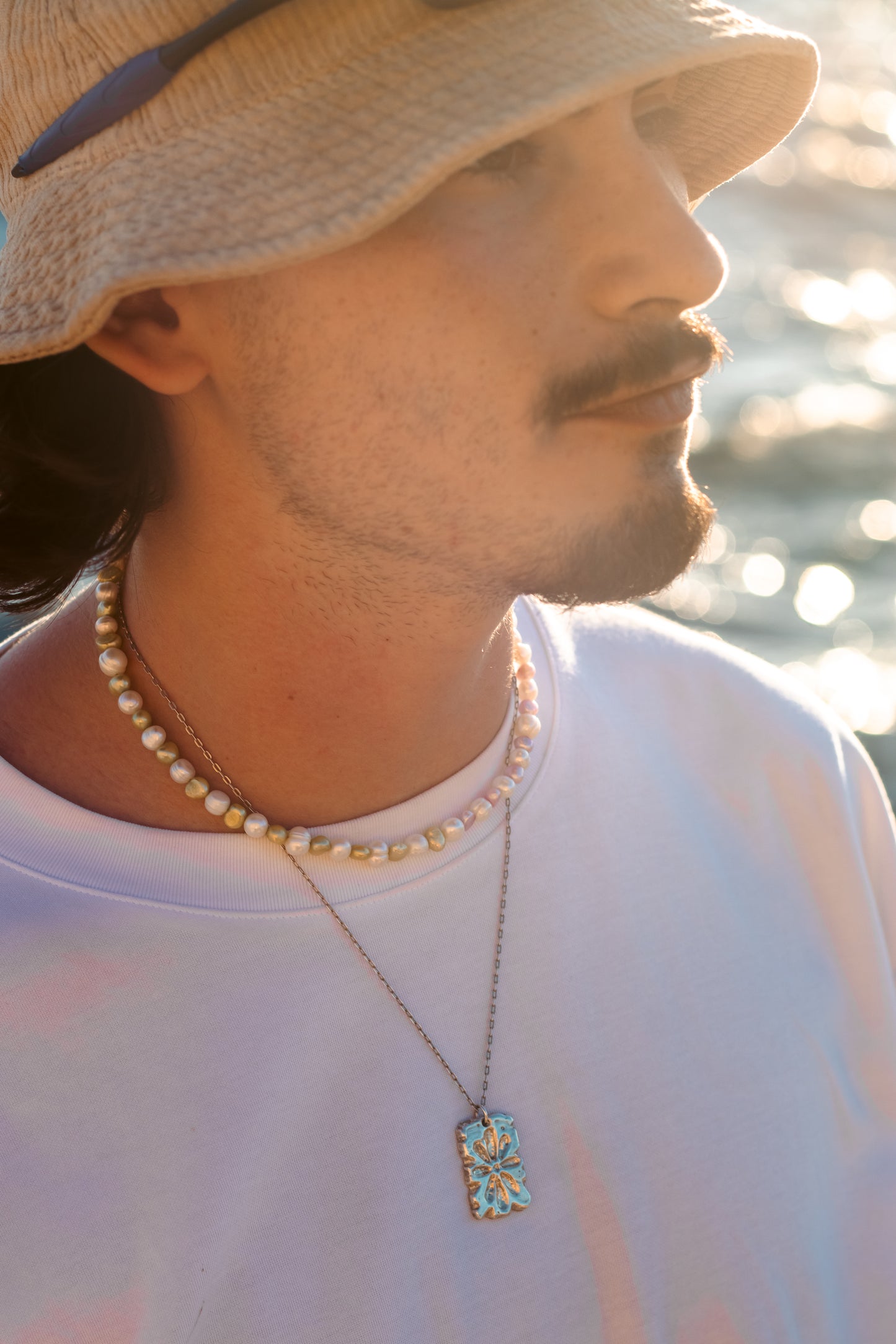 Collier perles