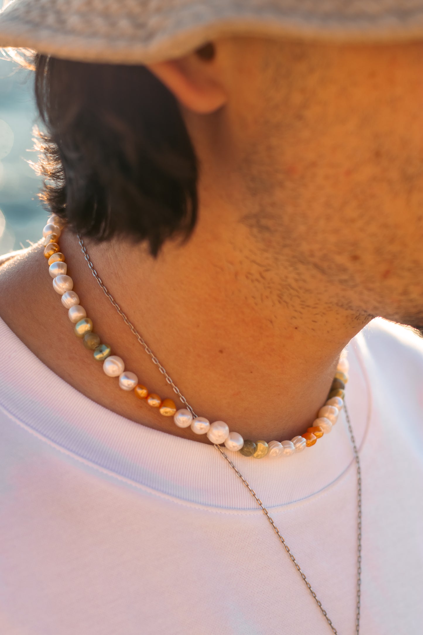 Collier perles