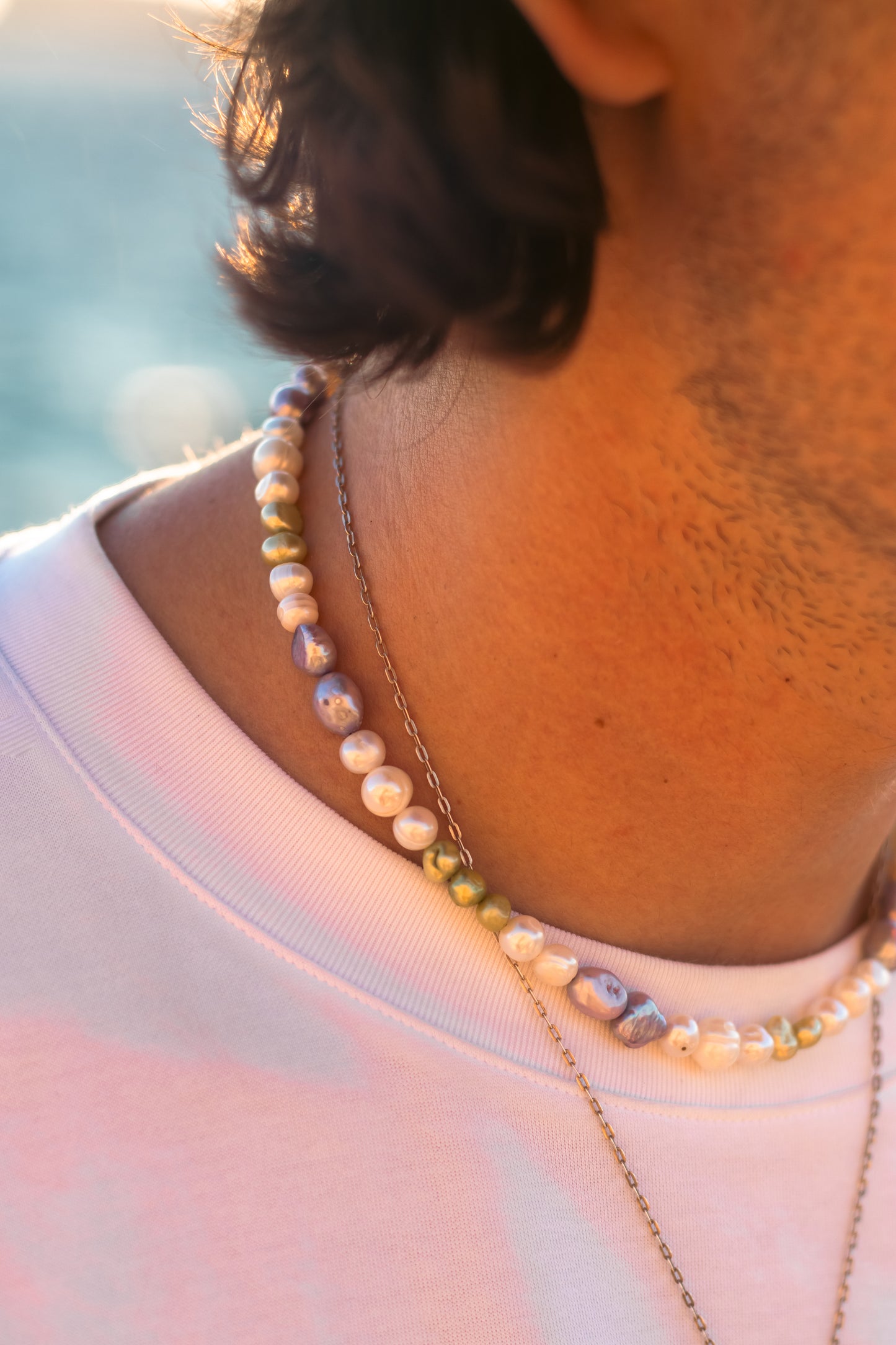 Collier perles