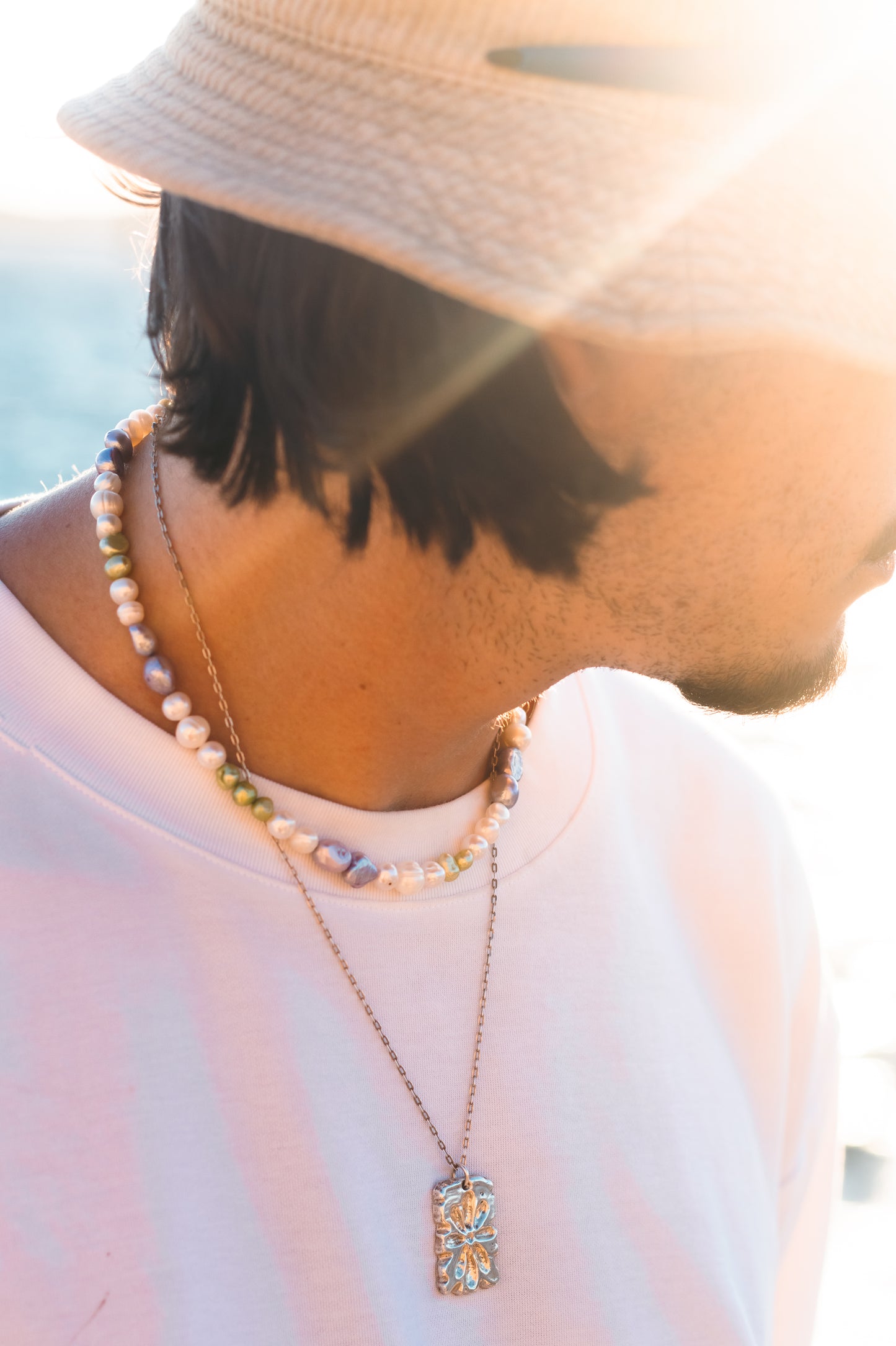 Collier perles