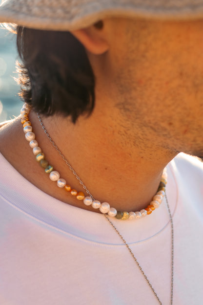 Collier perles